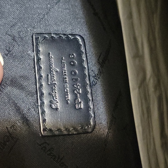 Salvatore Ferragamo Black Leather Briefcase - Picture 10 of 11